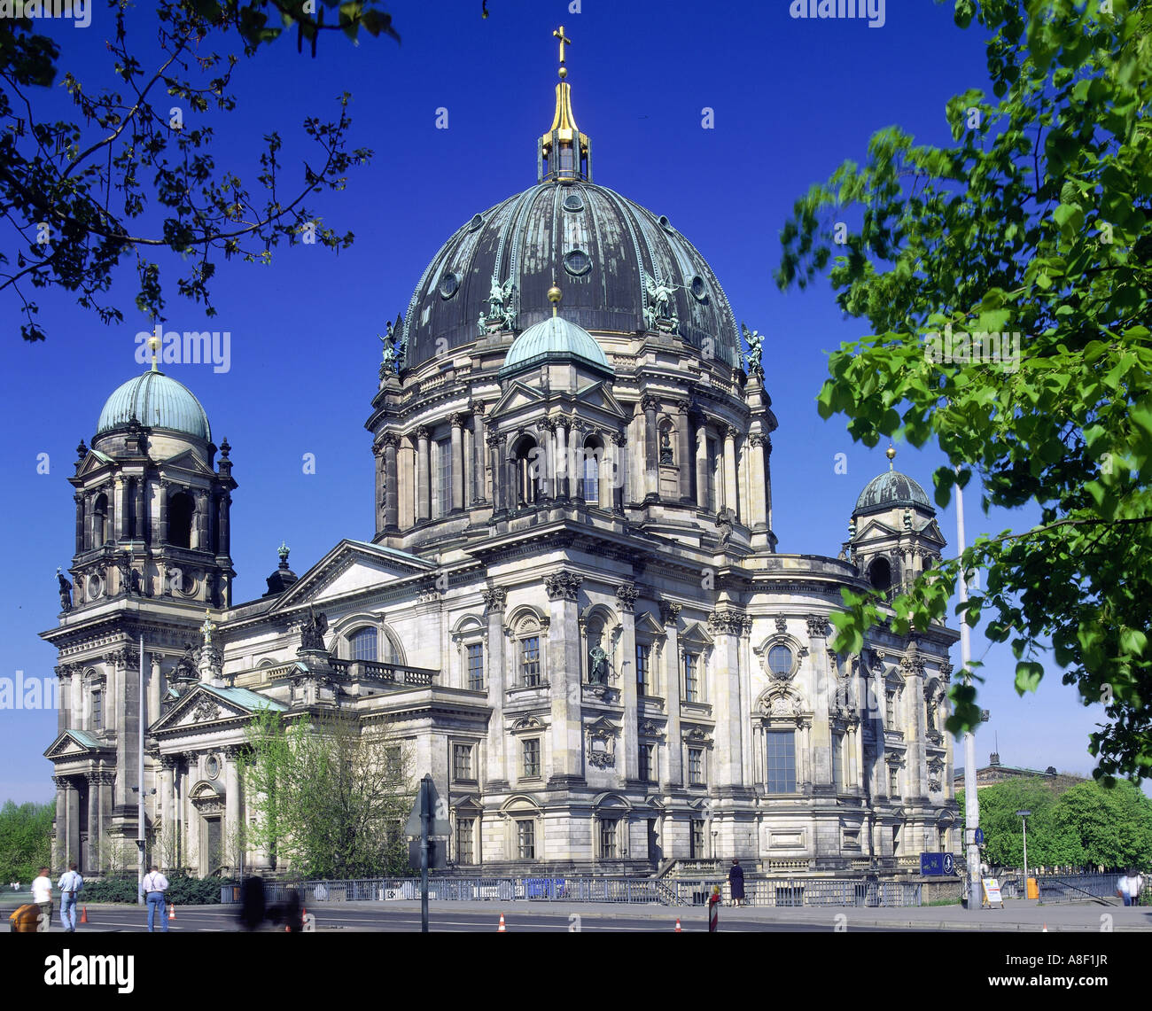 geography / travel, Germany, Berlin, Berlin, churches, Berlin Cathedral, laying of the cornerstone: 1894, induction: 27.2.1905, Stock Photo