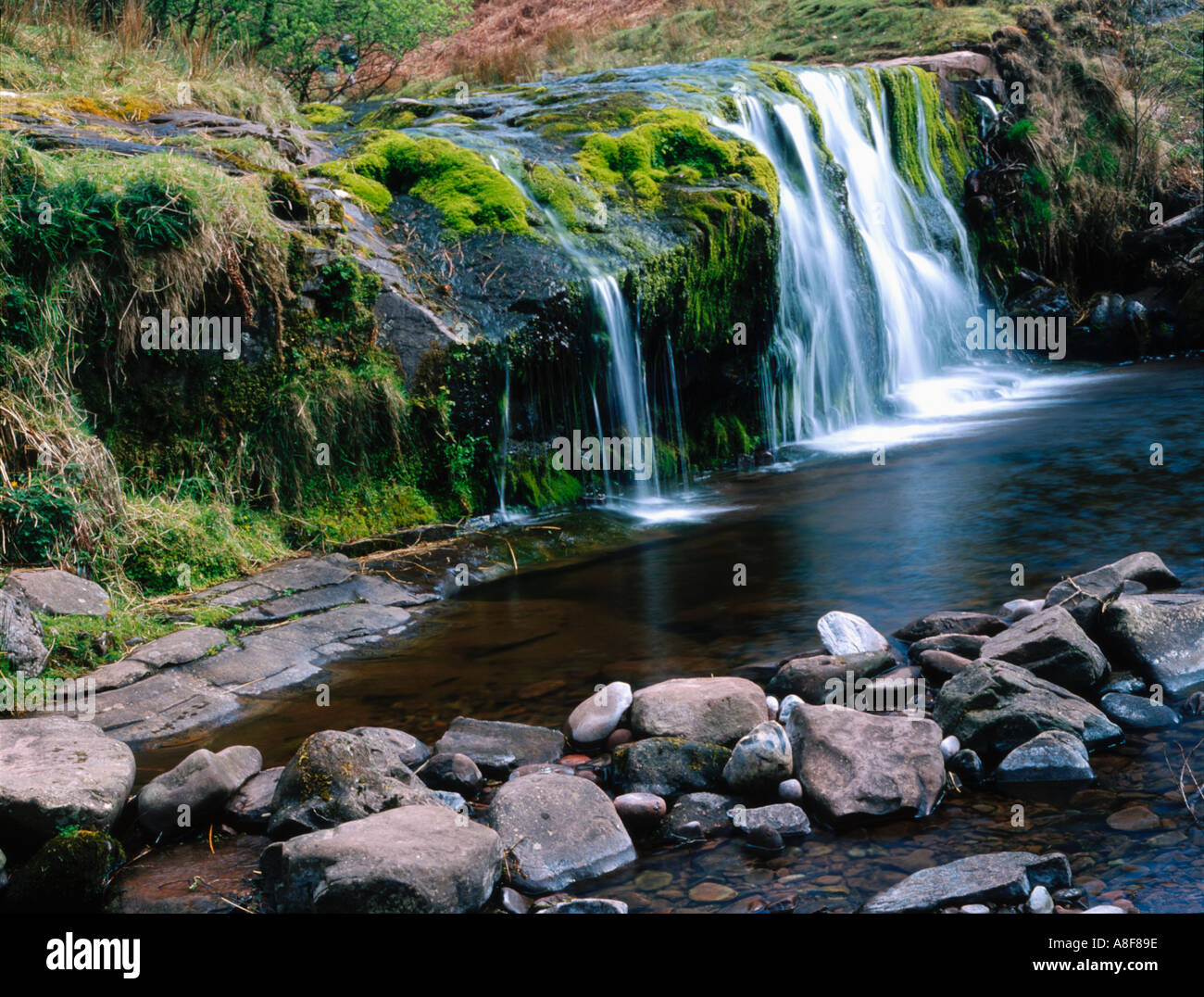 Blaen y Glyn Brecon Beacons National Park Wales UK Stock Photo