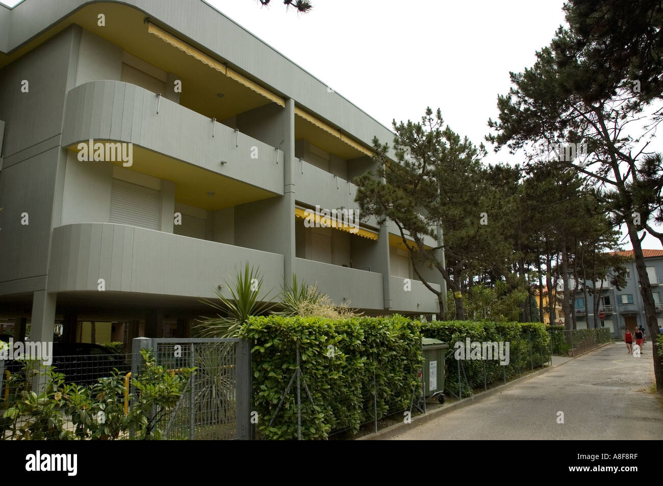 apartments in bibione region of italy Stock Photo Alamy