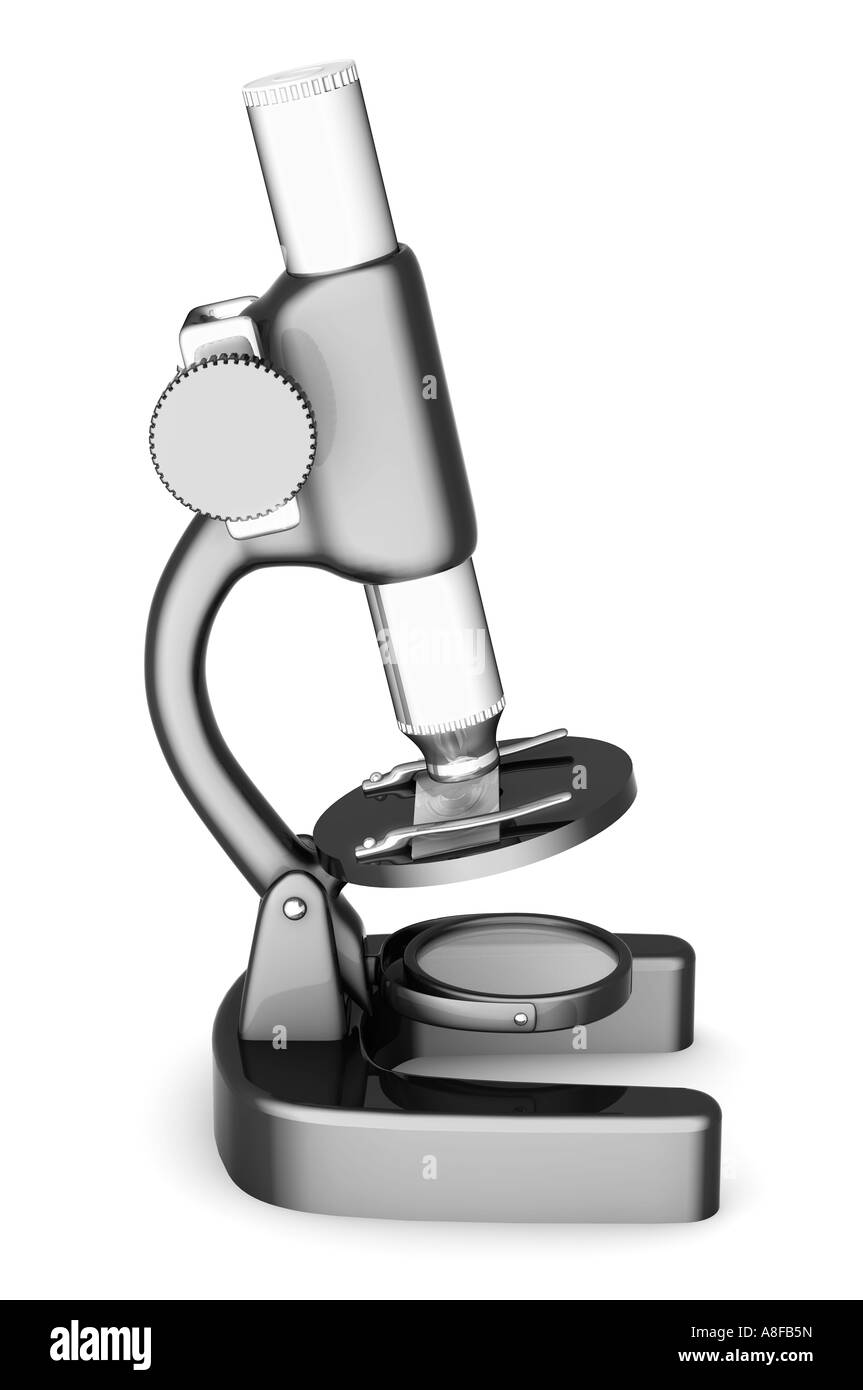 Microscope Stock Photo