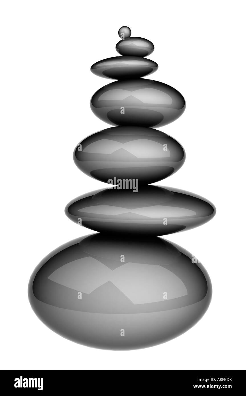 Simple stones Black and White Stock Photos & Images - Alamy