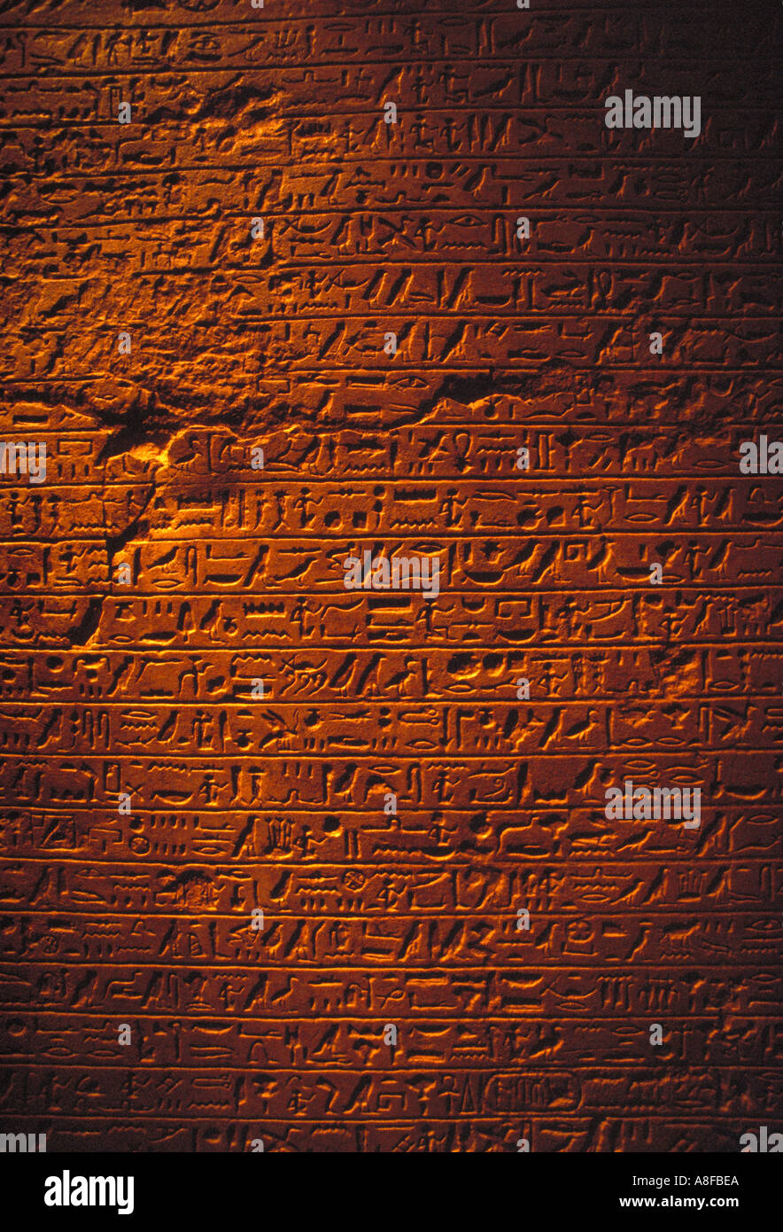 Egyptian Hieroglyphics Carving Cario Egypt Stock Photo Alamy