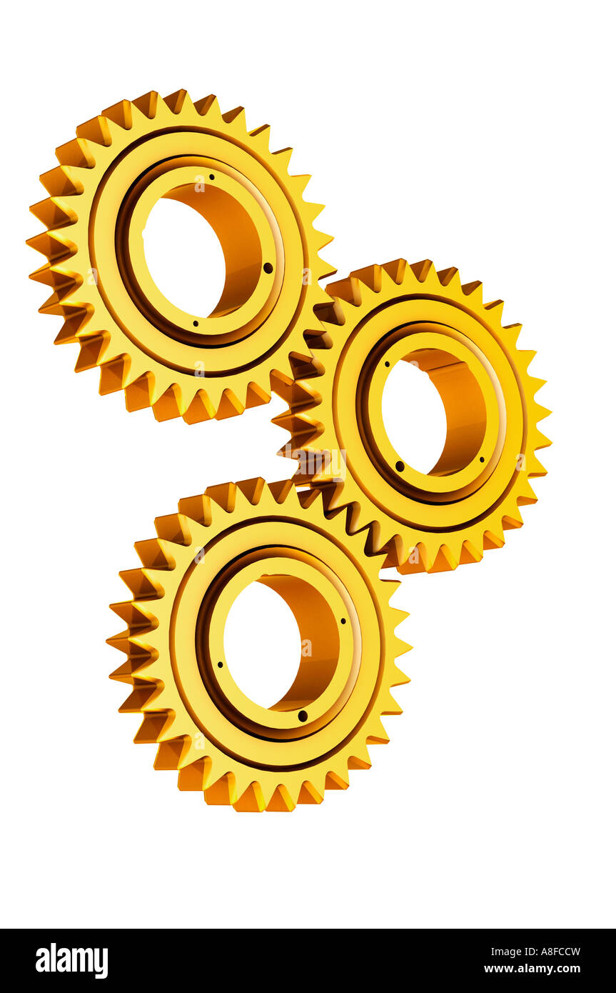 Gears or cogs Stock Photo Alamy