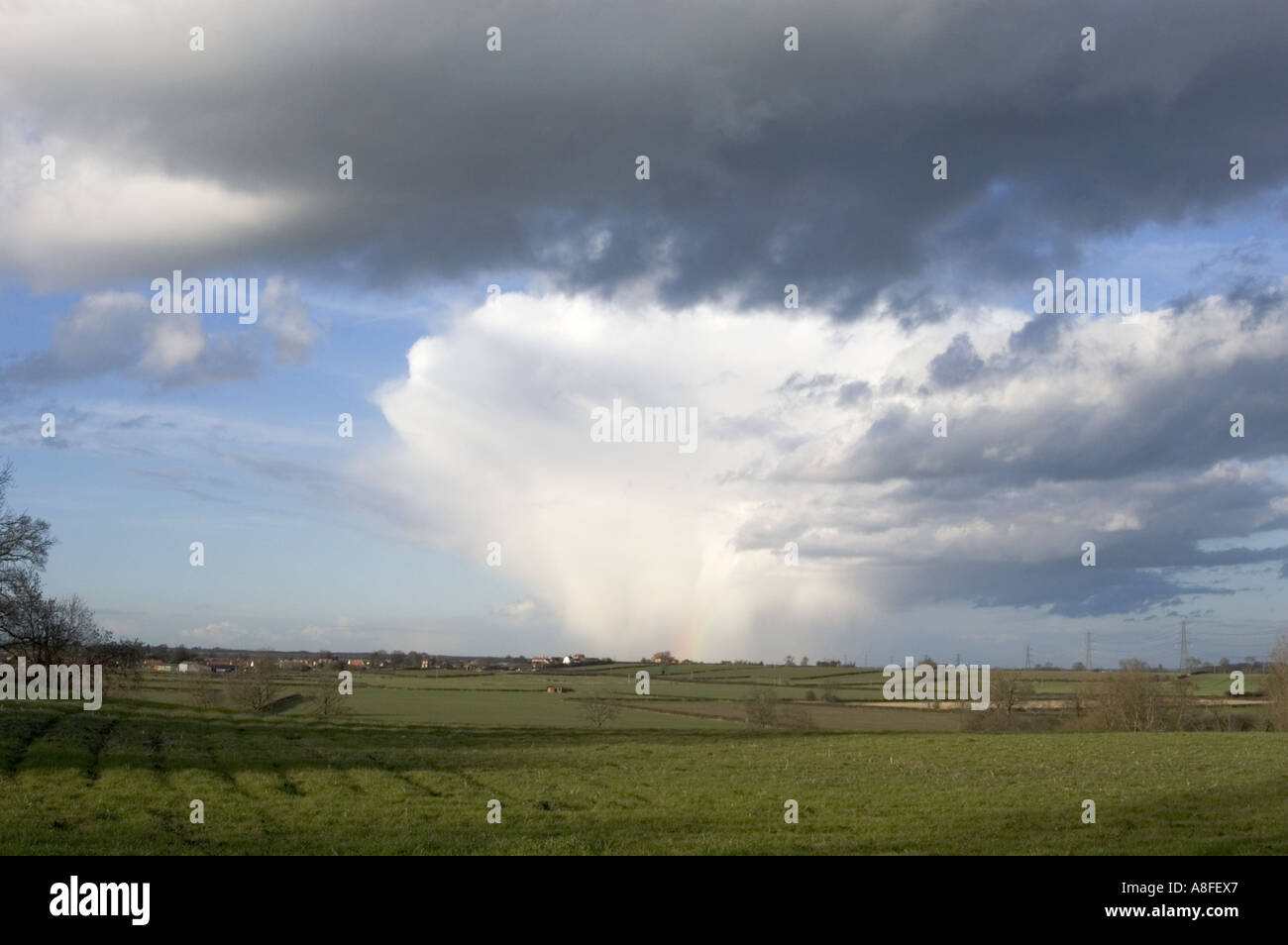 start of a rainbow Stock Photo Alamy