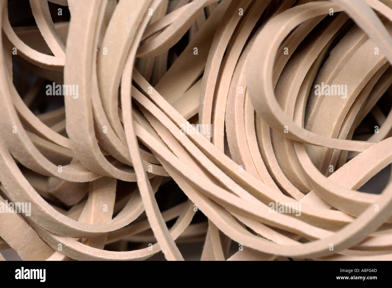 Rubber bands Stock Photo