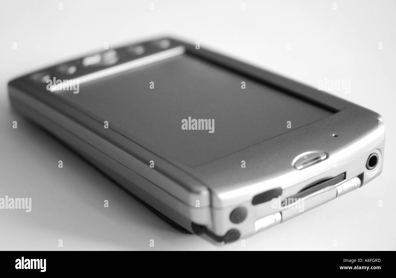 Pda personal digital assistant Black and White Stock Photos & Images