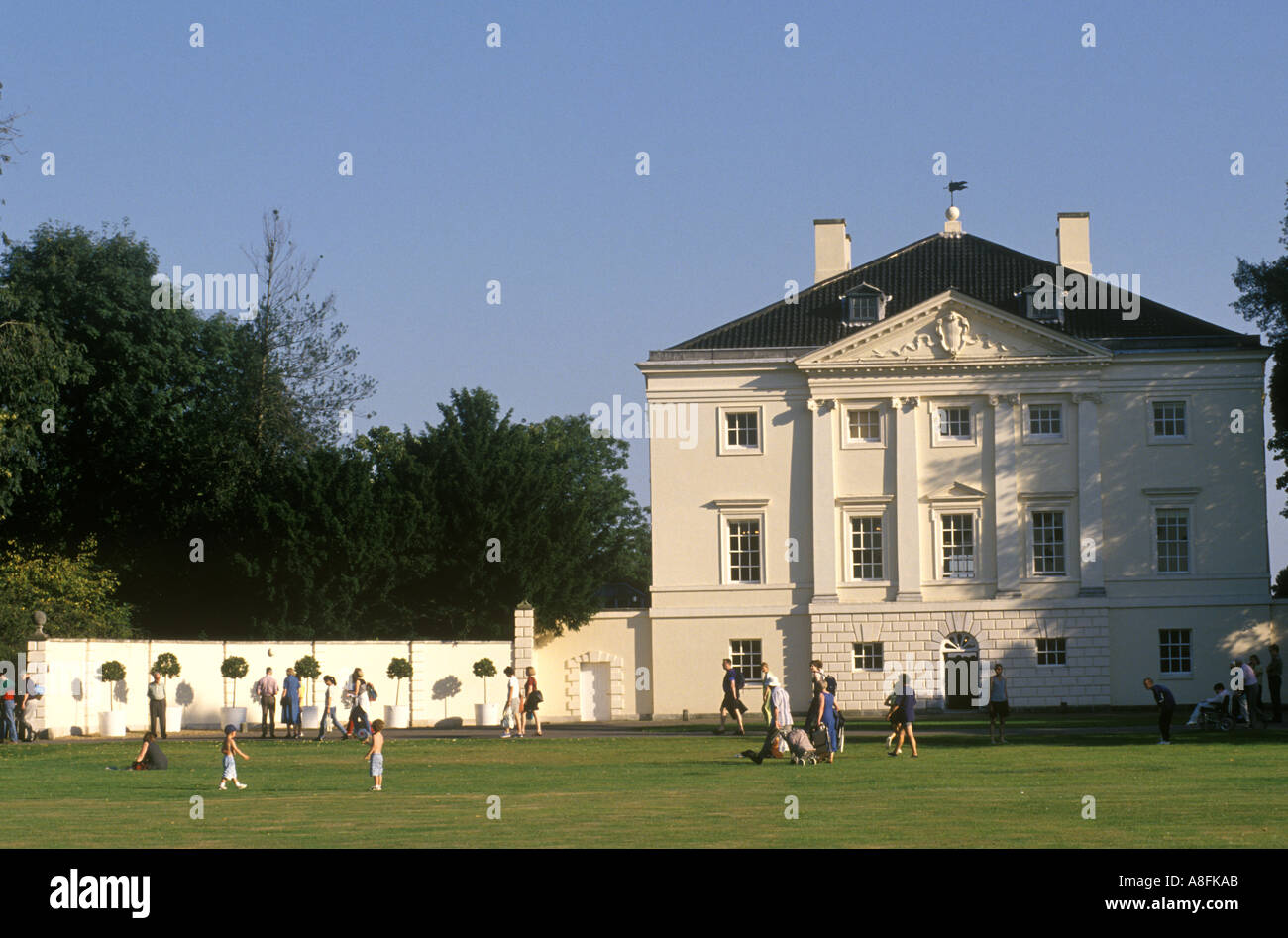 Marble Hill House Richmond Surrey England HOMER SYKES Stock Photo Alamy