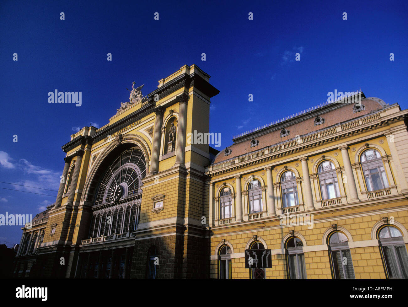 Budapest main train station Hungary Stock Photo Alamy