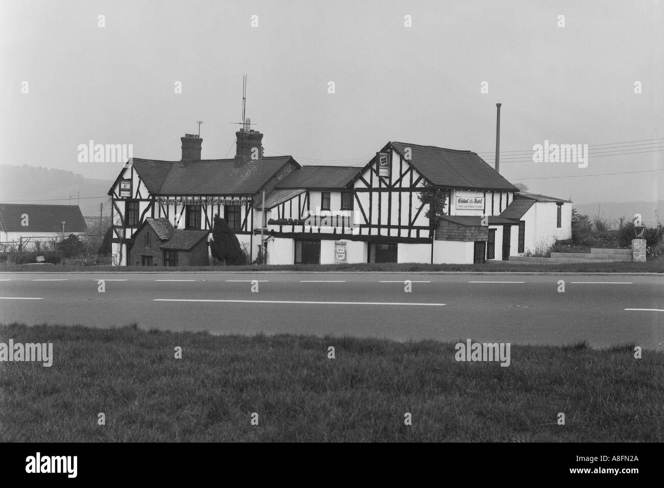 gissons public house exeter devon in 1974 england in 6x6 number 0046 Stock Photo