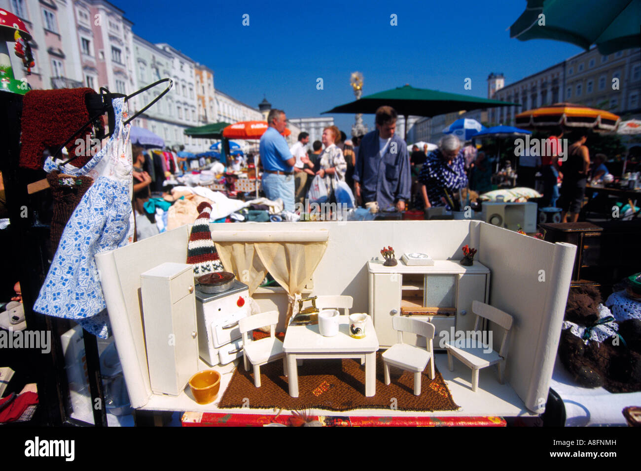 Old market in linz hi-res stock photography and images - Alamy