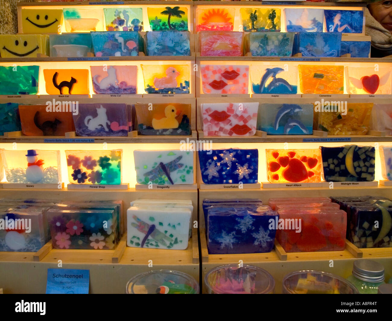 Fancy design bar soaps for sale Stock Photo Alamy