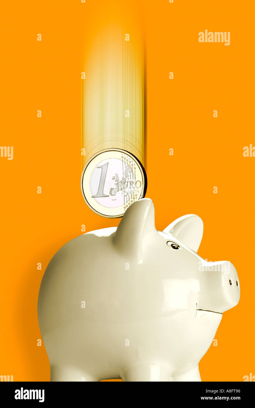 Piggy bank Sparschwein Stock Photo