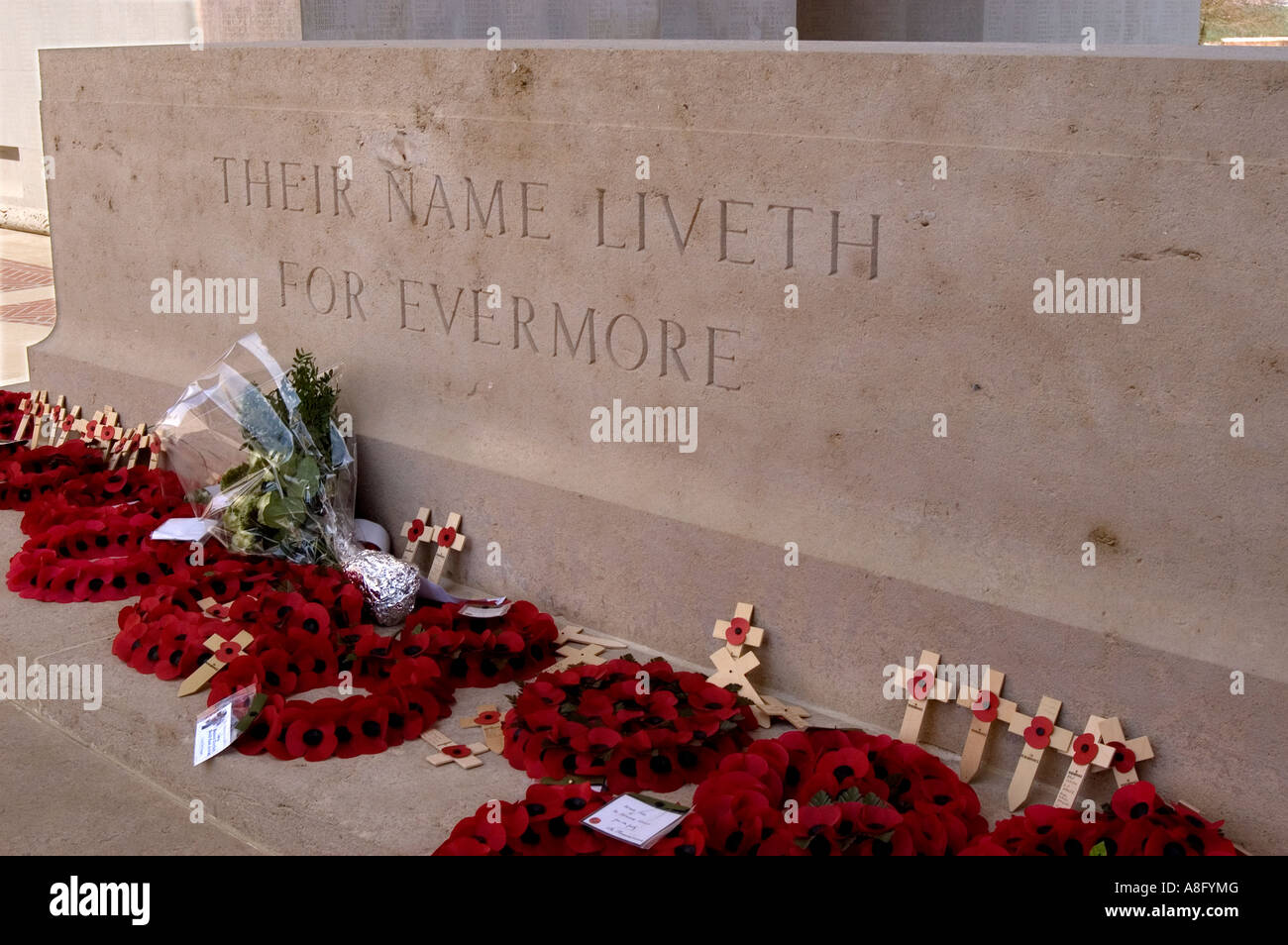 The Somme Thiepval Memorial Stock Photo
