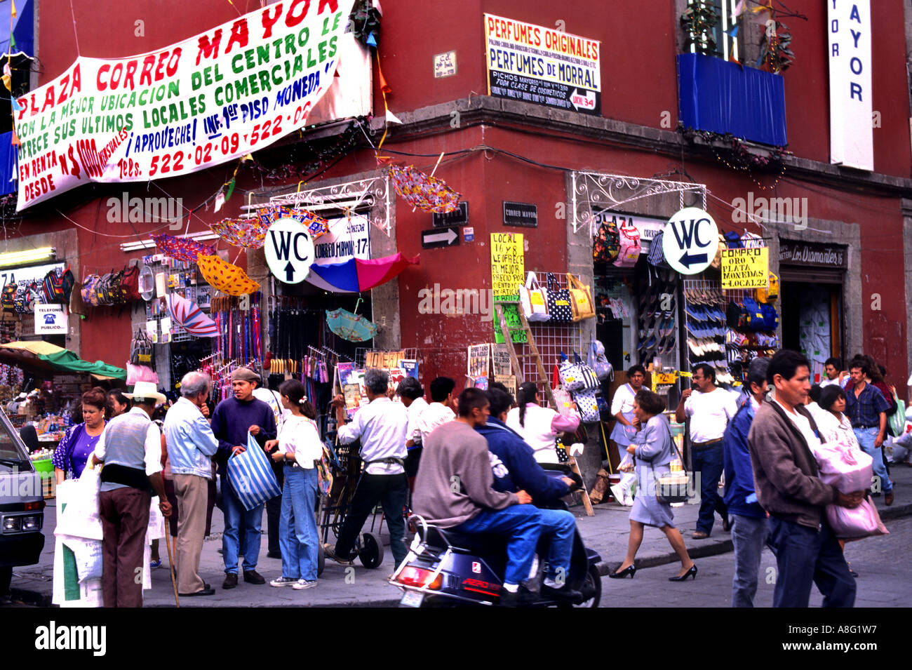 Mexico City Mexican Shop Shops market Stock Photo