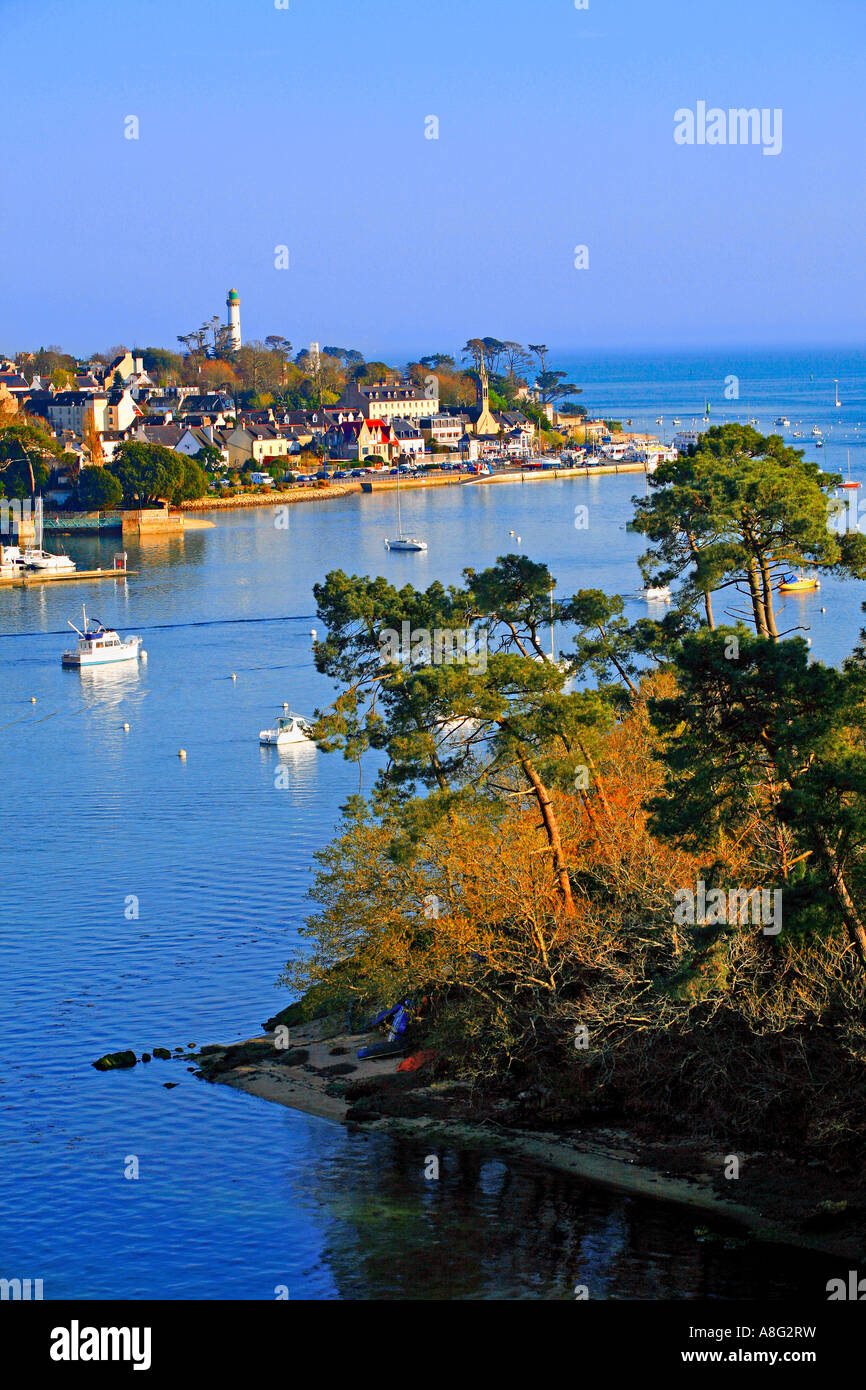 Benodet Brittany France Stock Photo Alamy