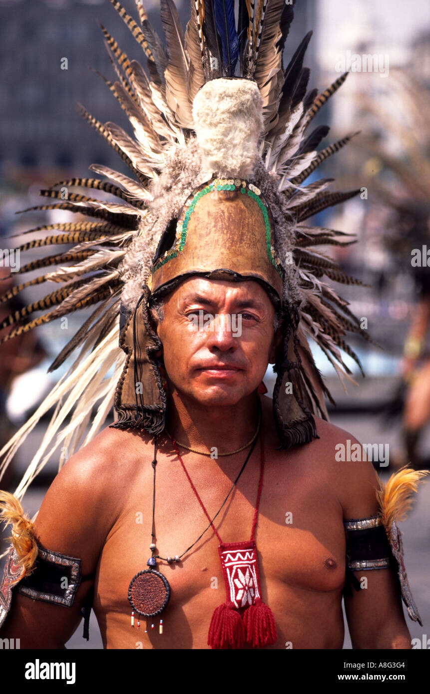 Mexico Mexican Folklore Dancing Dance Aztec Indian Stock Photo 6910531 Alamy