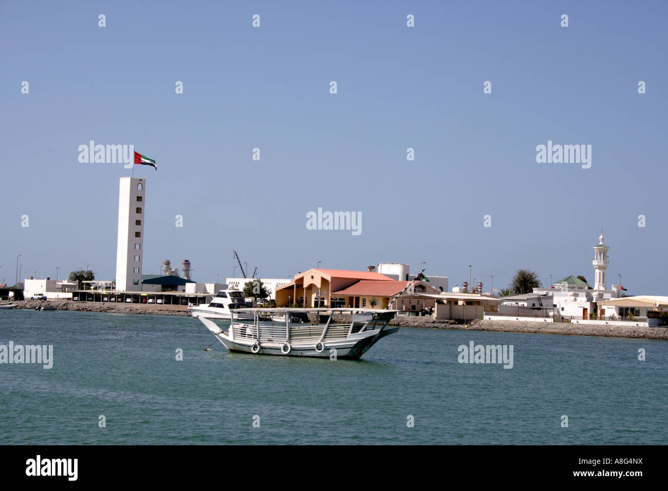 city of Rash Al Khaimah, United Arab Emirates.Photo by Willy Matheisl Stock Photo