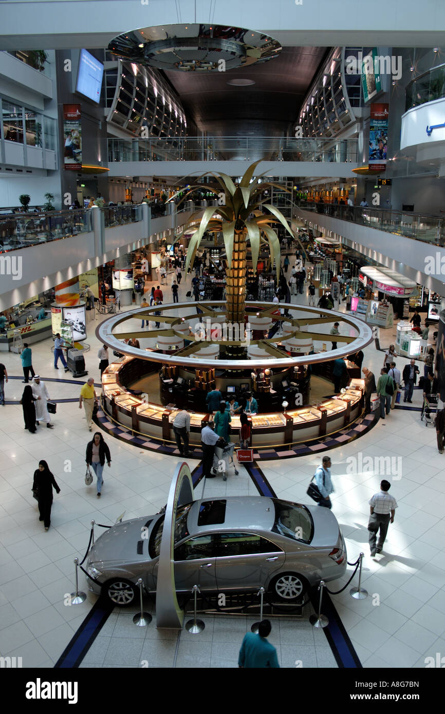 Dubai International Airport Sheikh Rashid Terminal, duty free gold