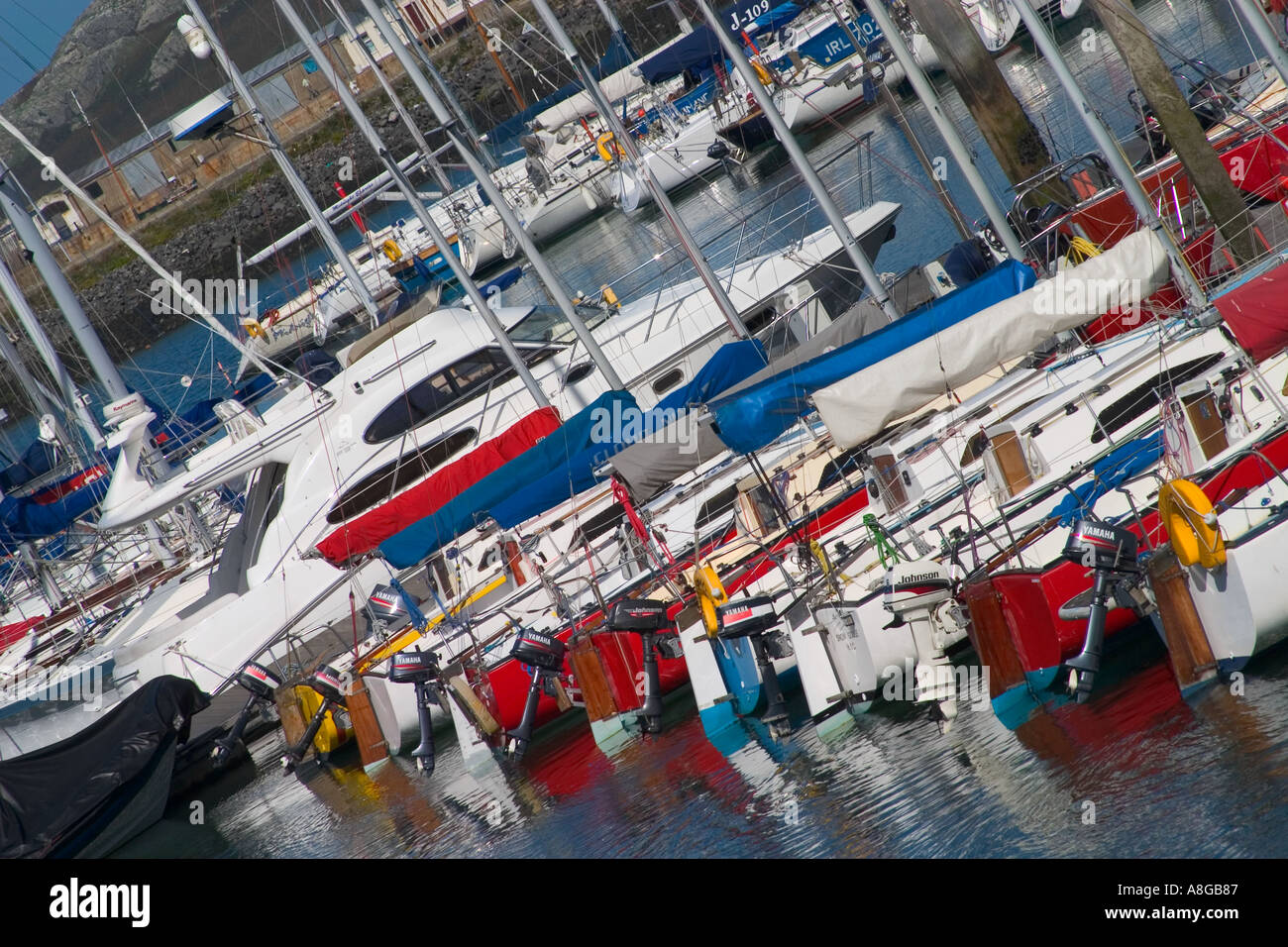 Howth Marina and Harbour Co Dublin Ireland Stock Photo Alamy