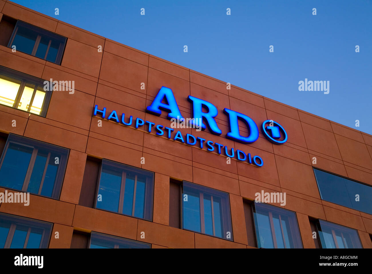 ARD Radio and TV Studio in Berlin Germany Deutschland Stock Photo - Alamy