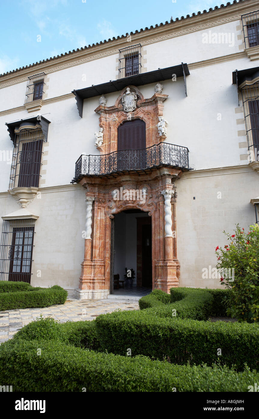 domecq palace jerez de la frontera spain europe Stock Photo