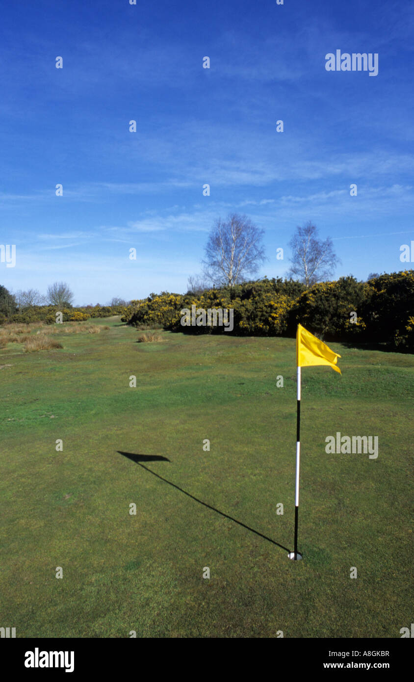 Golf Course At Beccles Common in Suffolk Uk Stock Photo Alamy