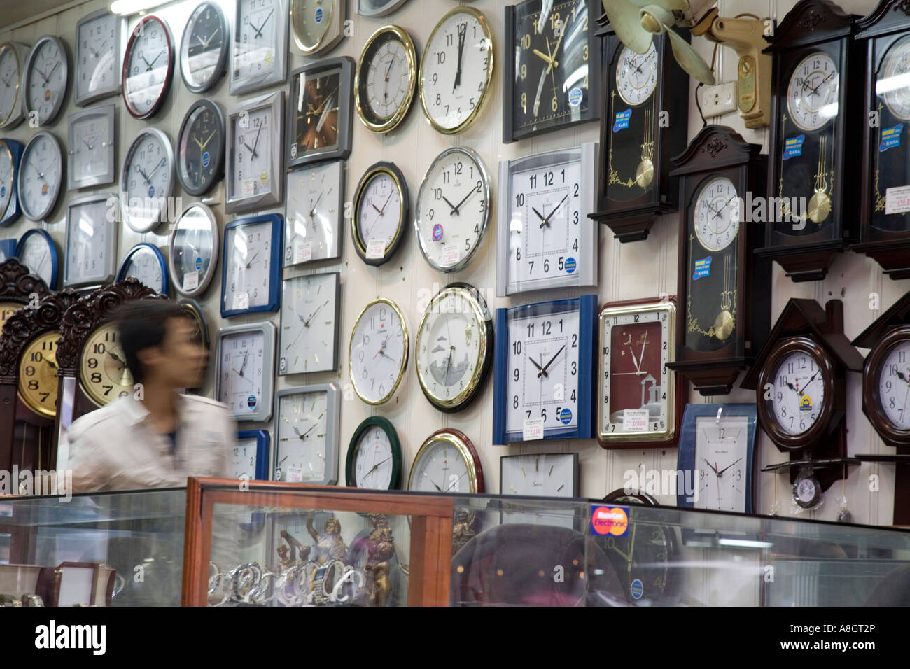 Clock Shop, Hanoi, Vietnam Stock Photo Alamy
