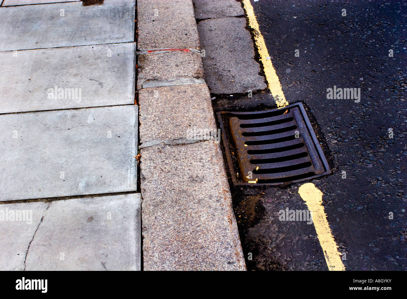 manhole Stock Photo