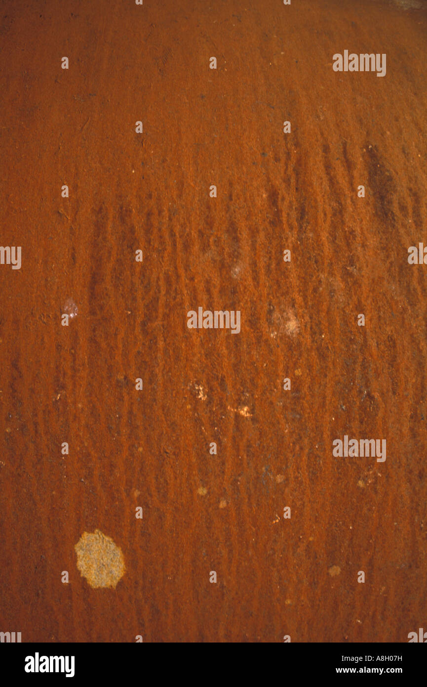 rusted steel, New Haven, CT Stock Photo