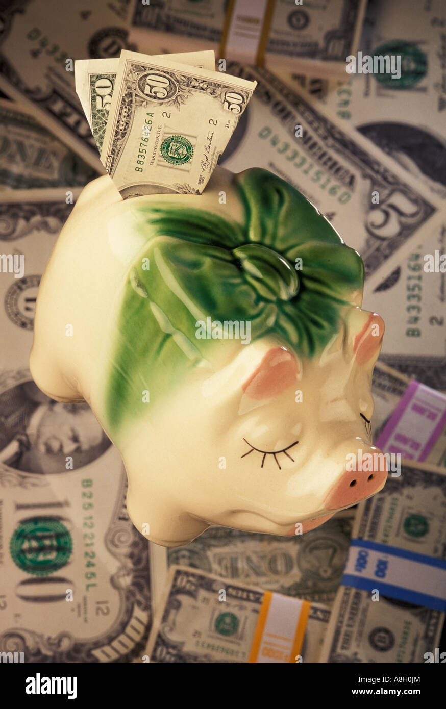 money piggy bank Stock Photo
