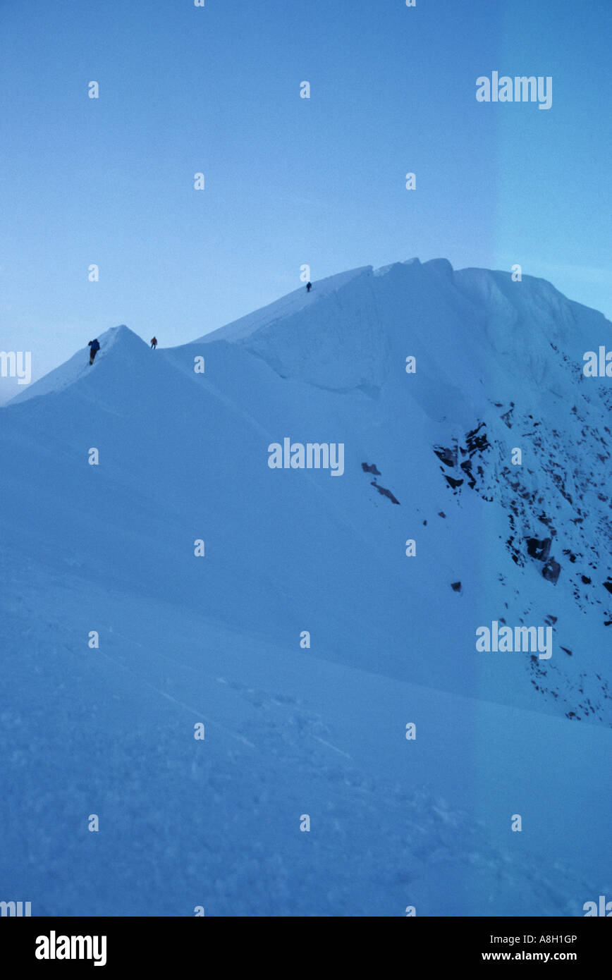 High Ridge Summit Ridge on the summit ridge Stock Photo - Alamy