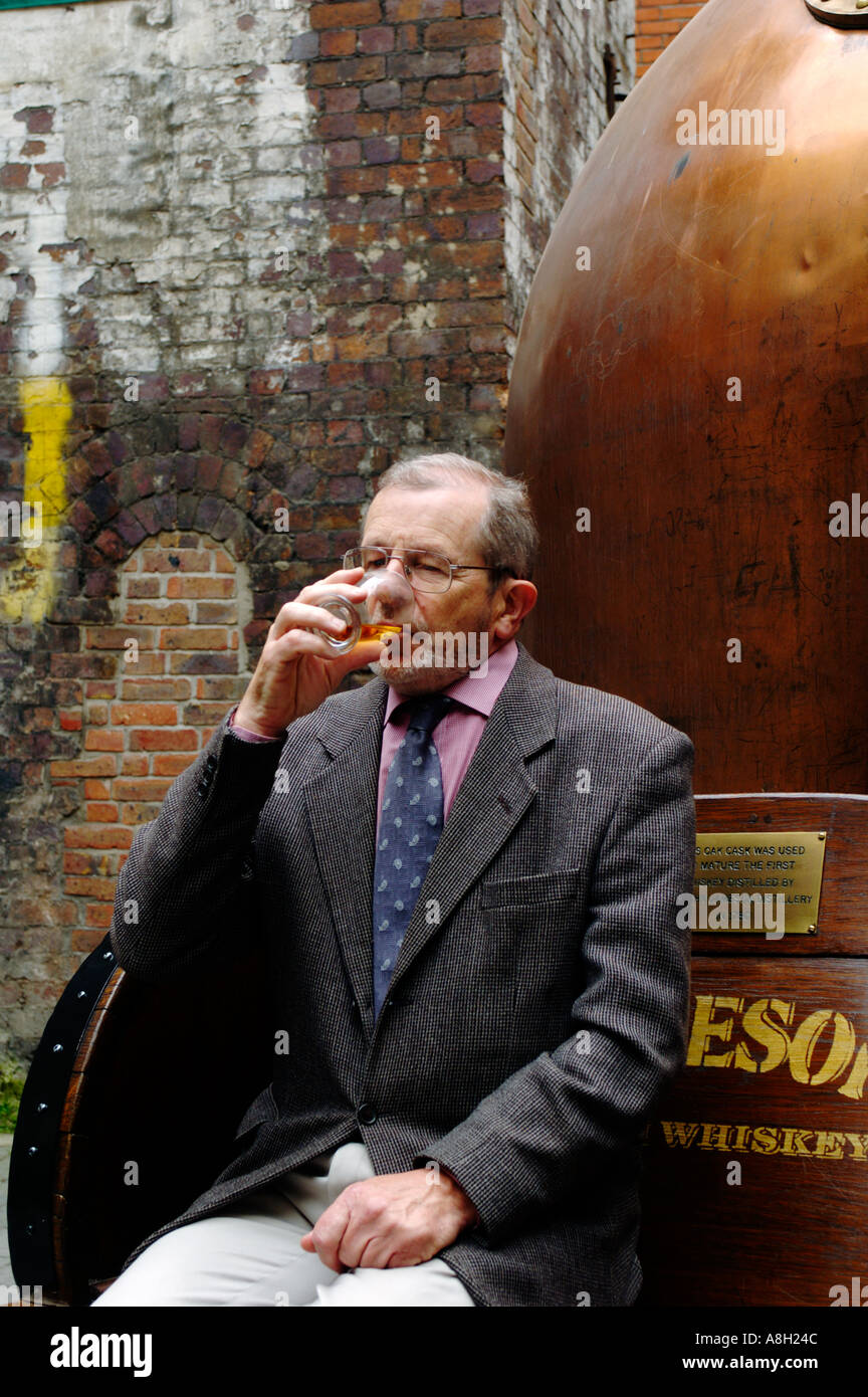 Ireland, Dublin, Old Jameson Distillery, Chief Blender Stock Photo Alamy