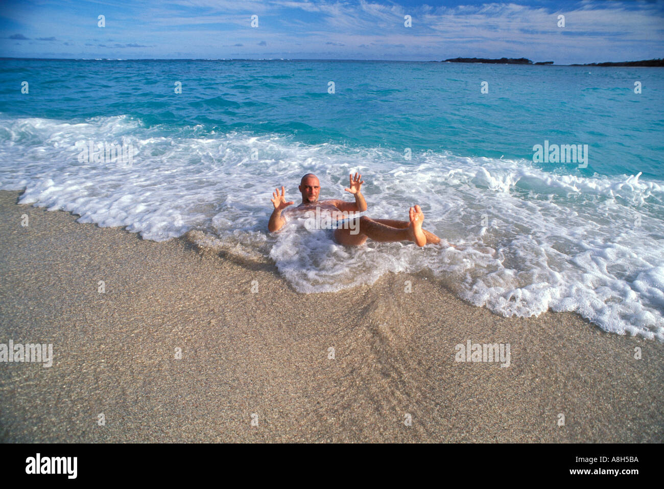 Take It Easy Beach Ocean Sea Relax Humour High Resolution Stock Photography And Images Alamy
