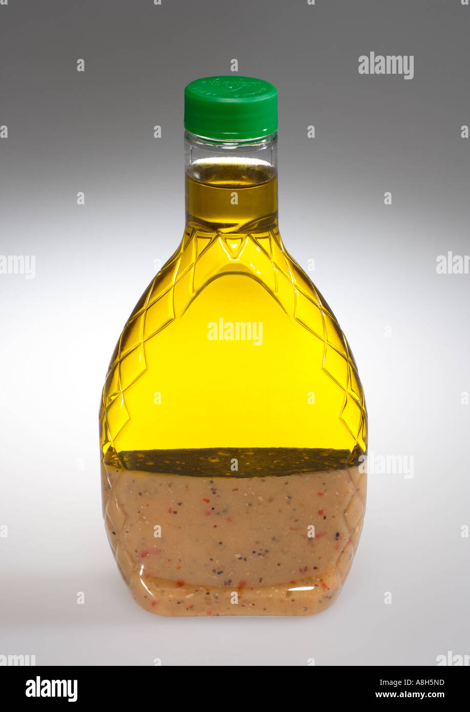 Salad Dressing Showing Oil Spices Vinegar Separating Stock Photo - Alamy