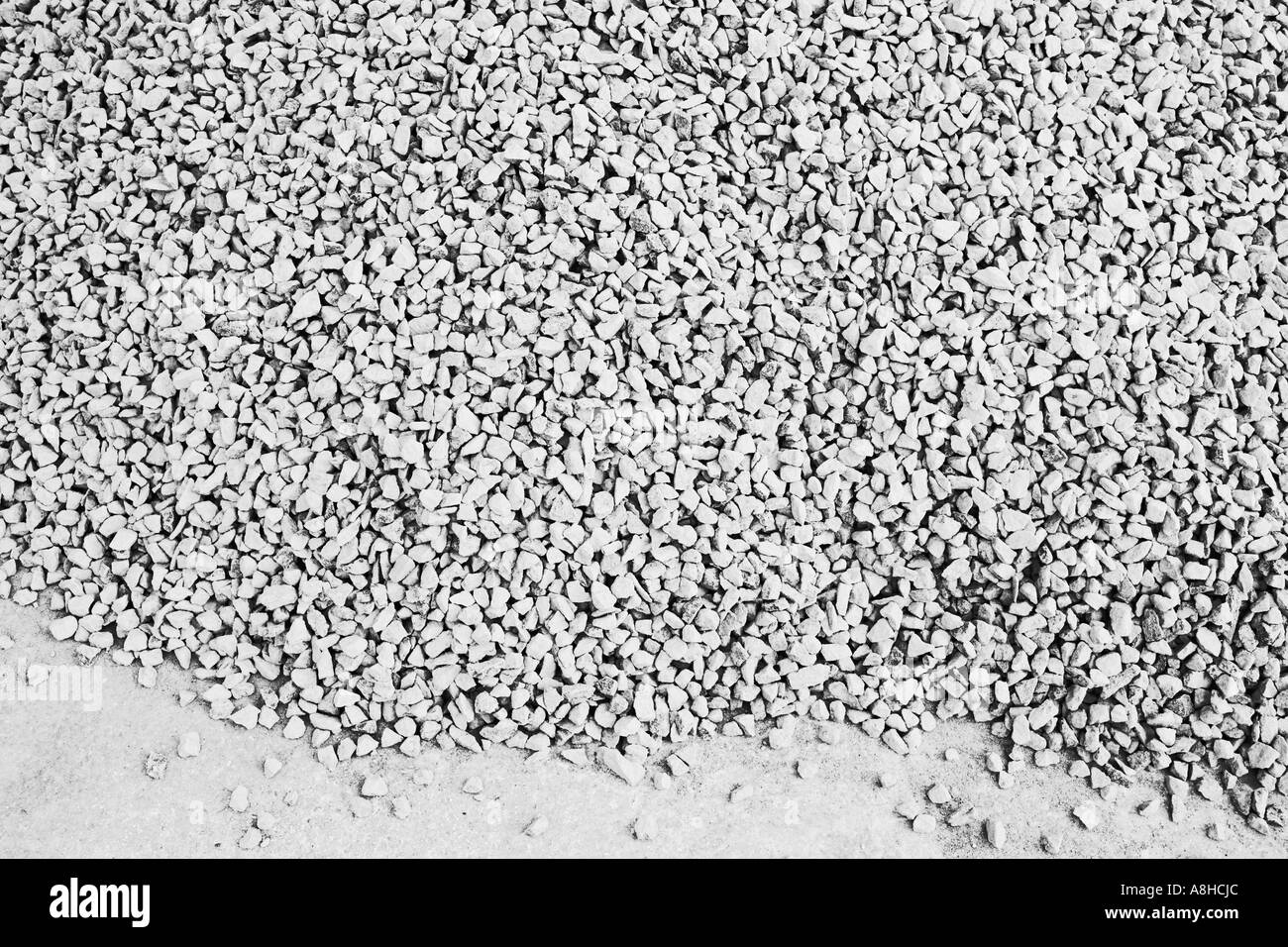 Gravel heap Black and White Stock Photos & Images Alamy