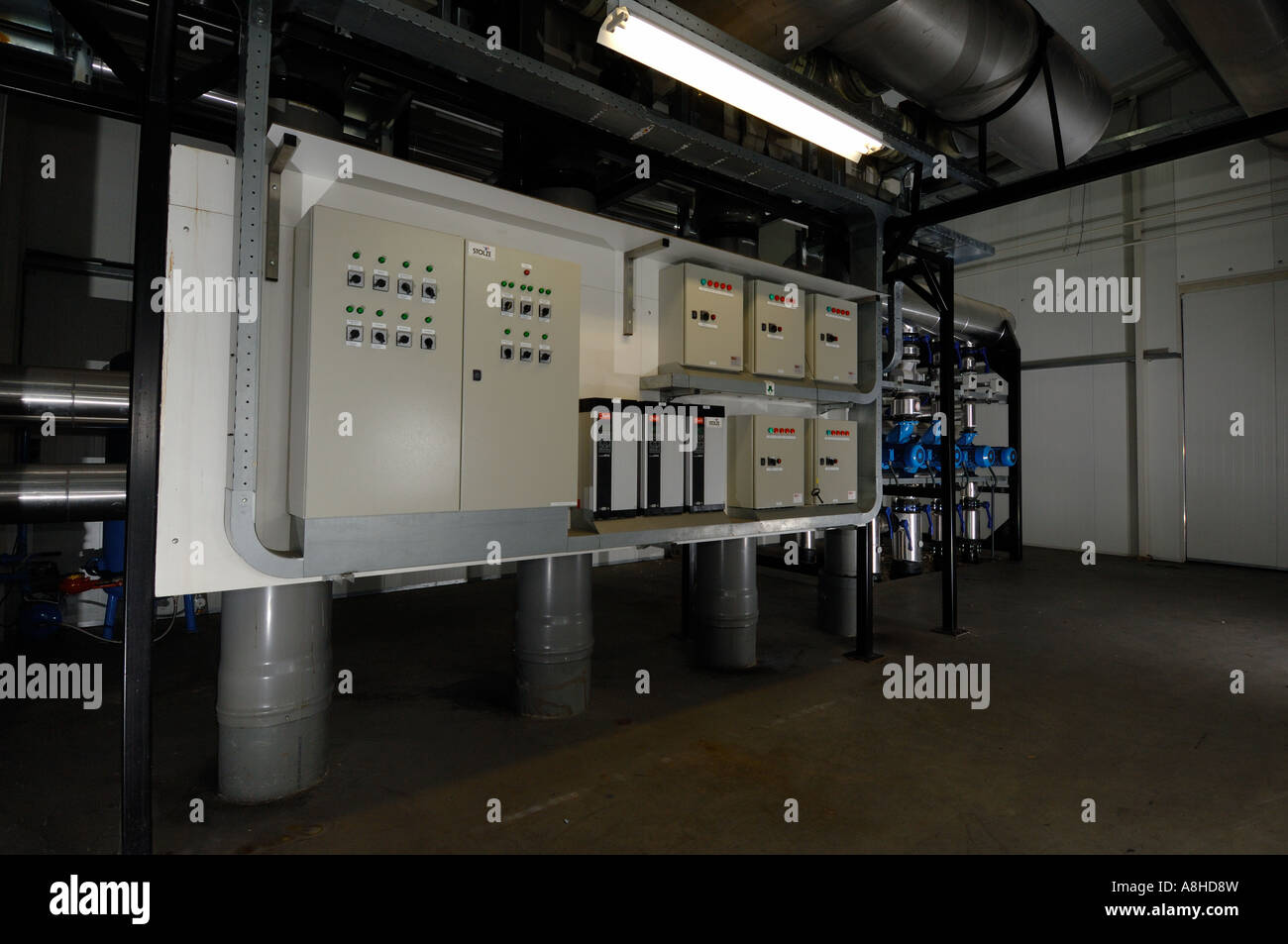 Kettle heating systeem house from a Greenhouse boiler place Westland