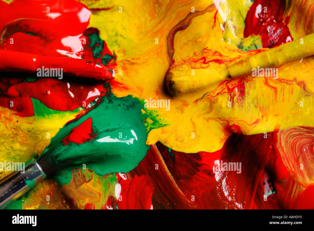 Paint and color Stock Photo