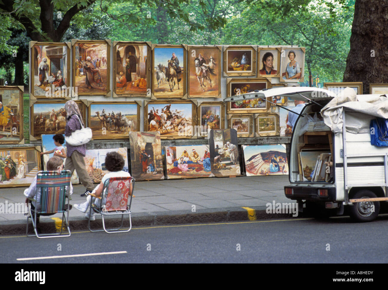 Bayswater road market london hires stock photography and images Alamy