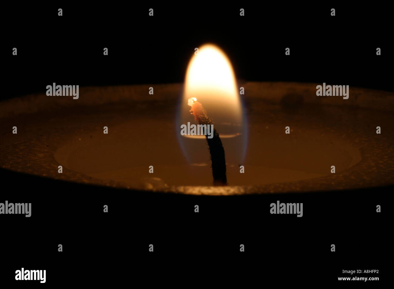 Candle and match Stock Photo Alamy