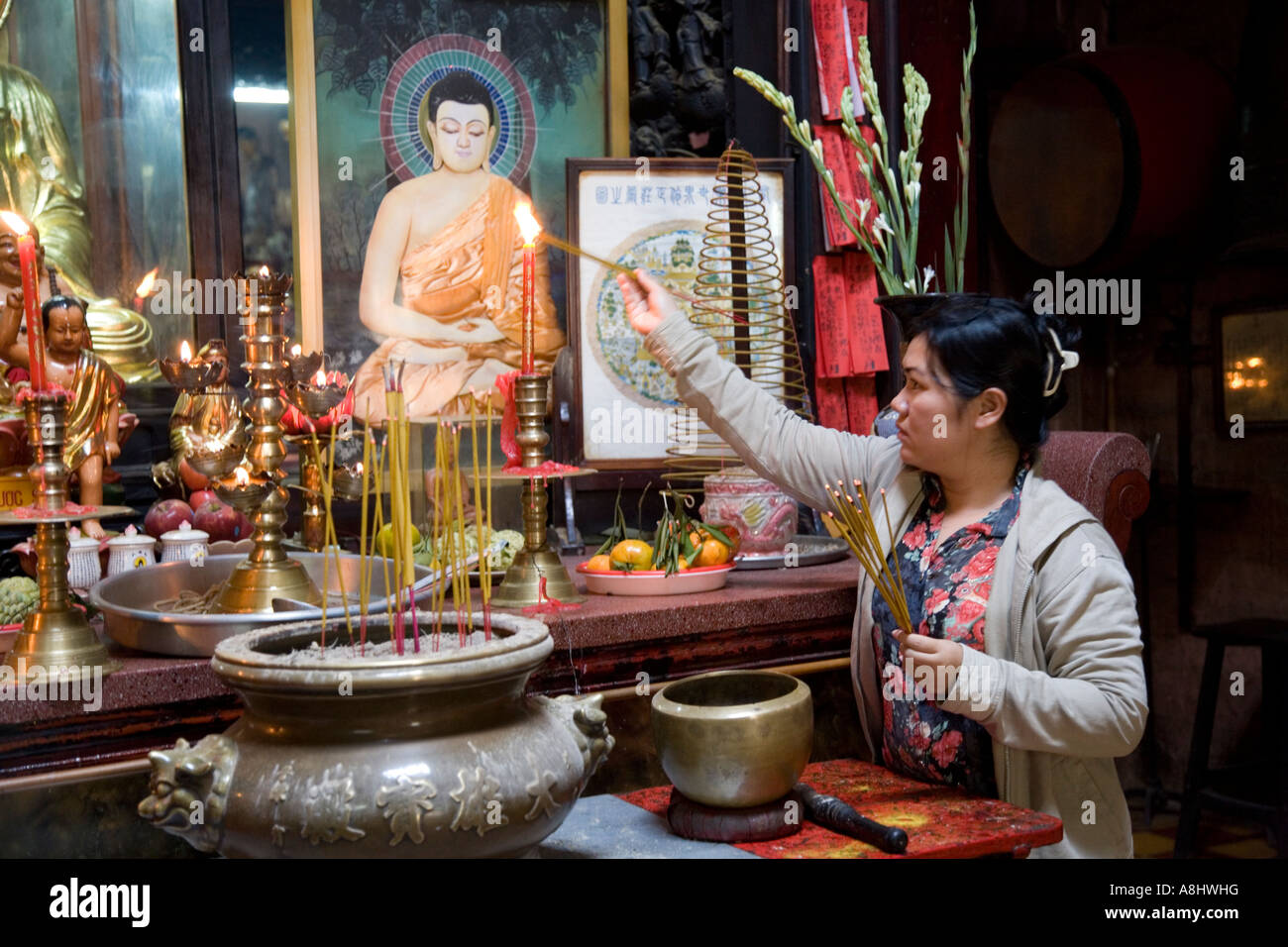 Jade Emperor Pagoda Ho Chi Minh City Vietnam Stock Photo Alamy
