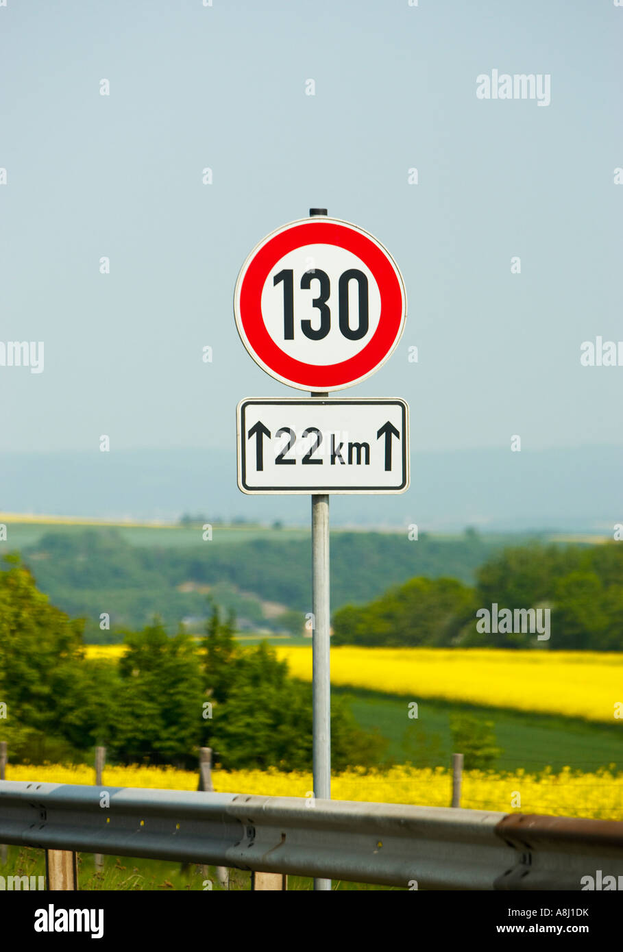European Highway Garage Sign /  11.5" ALUMINUM Autobahn NO PASSING 