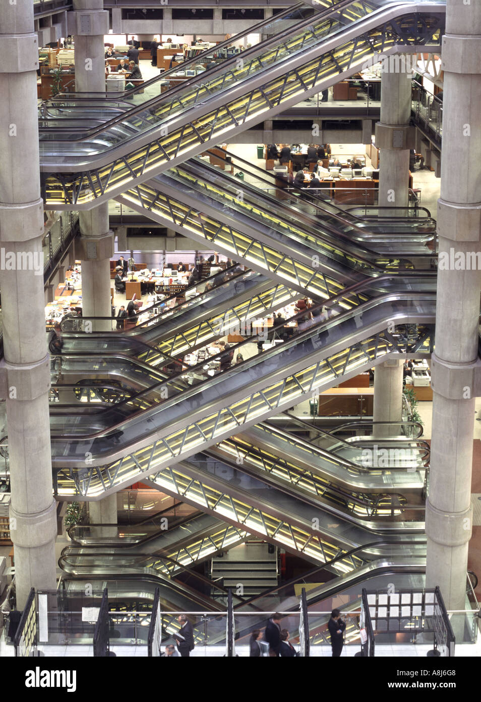 Lloyd's of london building floors hi-res stock photography and images ...