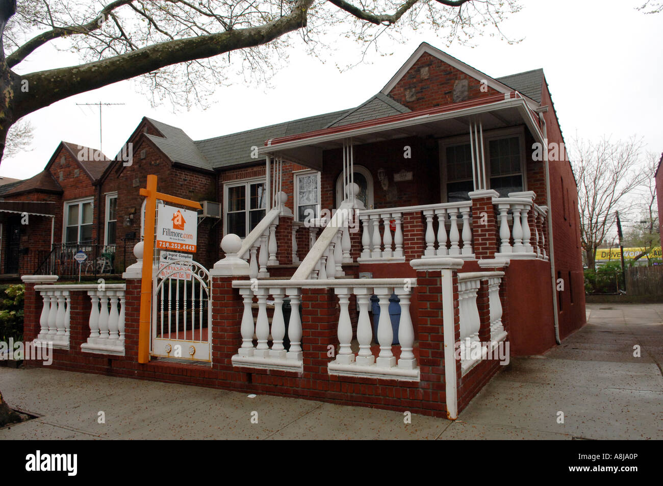 Homes in the Canarsie neighborhood of Brooklyn in NYC Stock Photo Alamy