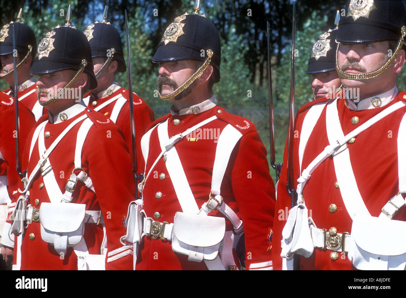 Soldiers at the English Heritage Festival of History 2004 Stock Photo ...