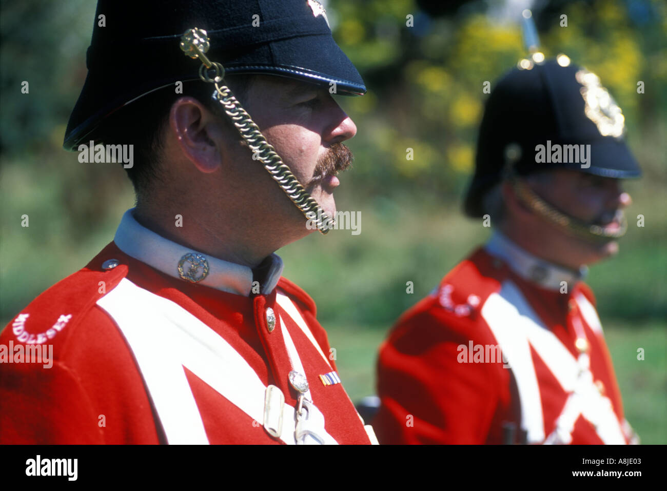 Soldiers at the English Heritage Festival of History 2004 Stock Photo
