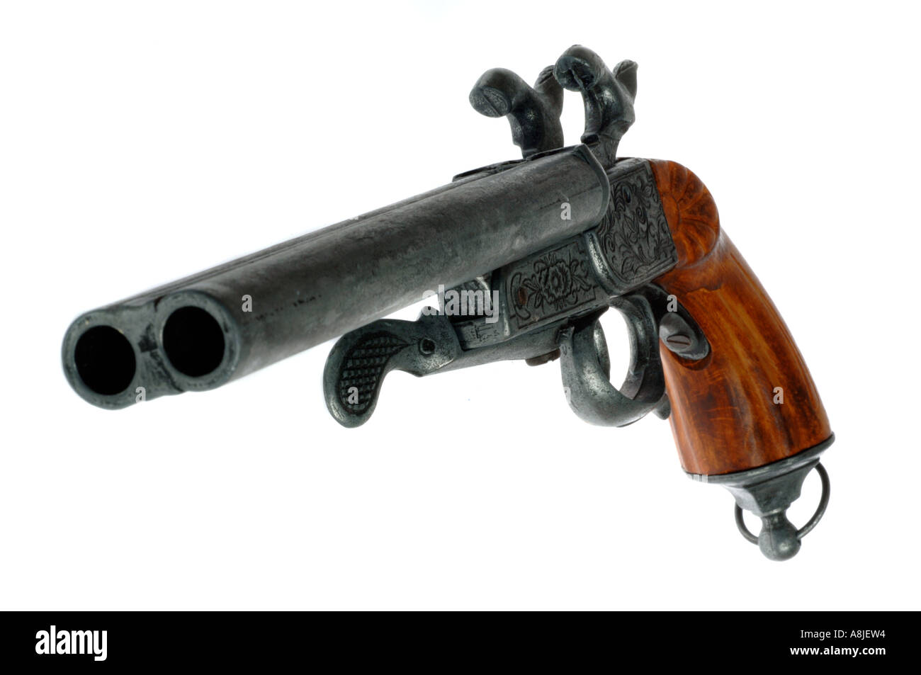 Antique gun pistol Stock Photo Alamy