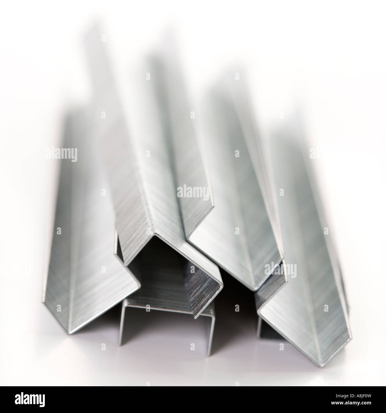 Staples piled together Stock Photo Alamy