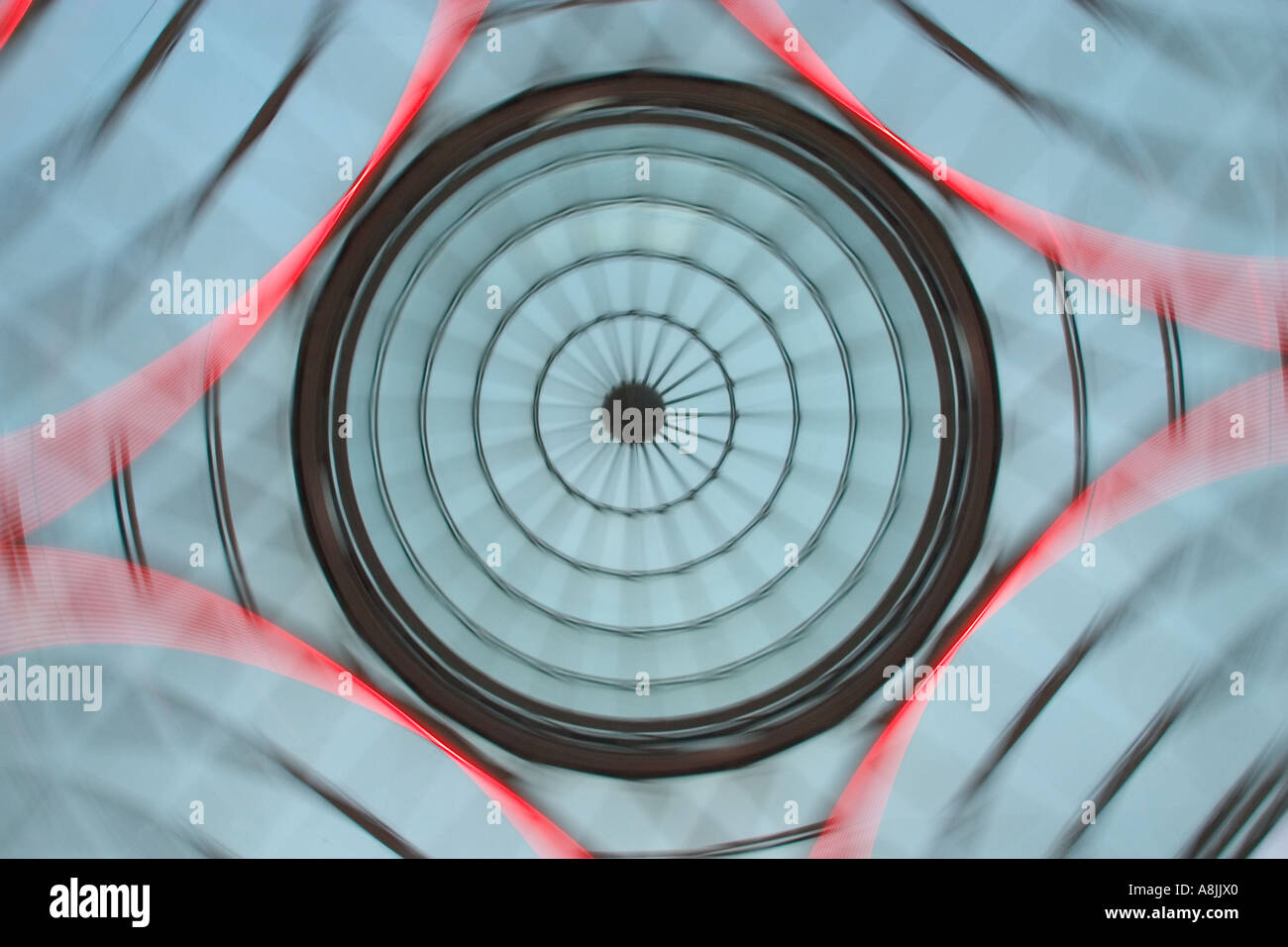 spinning glass roof Stock Photo Alamy