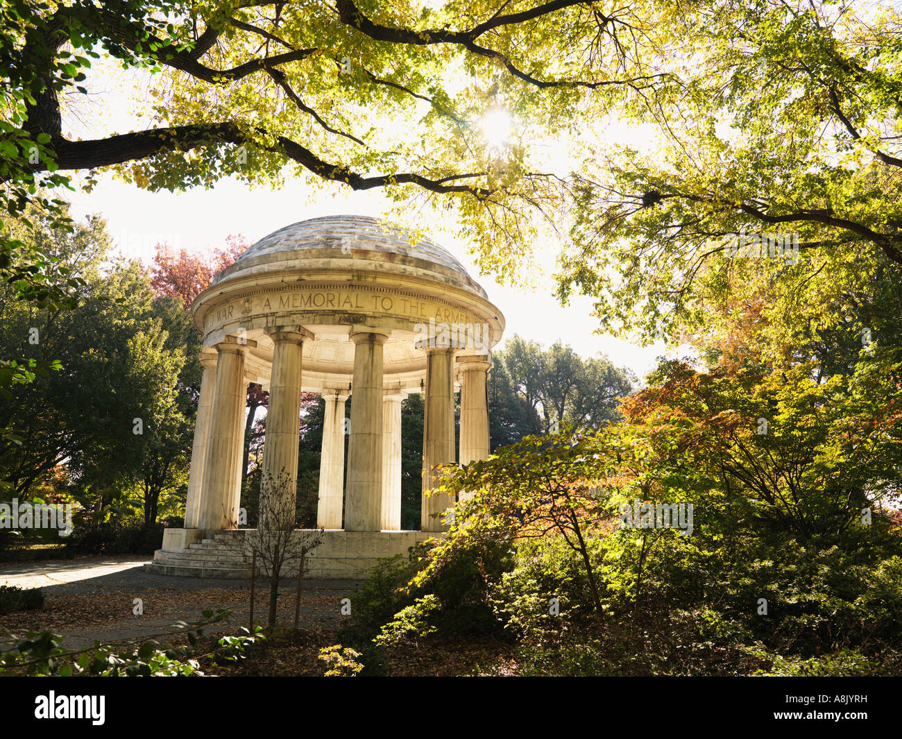 World War I Memorial in Washington D C USA Stock Photo