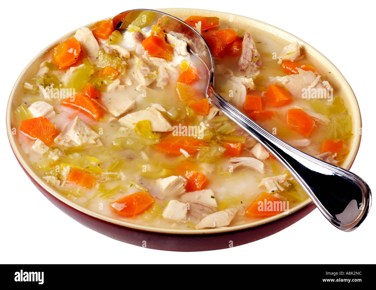 TRADITIONAL KOSHER CHICKEN SOUP CUT OUT Stock Photo Alamy